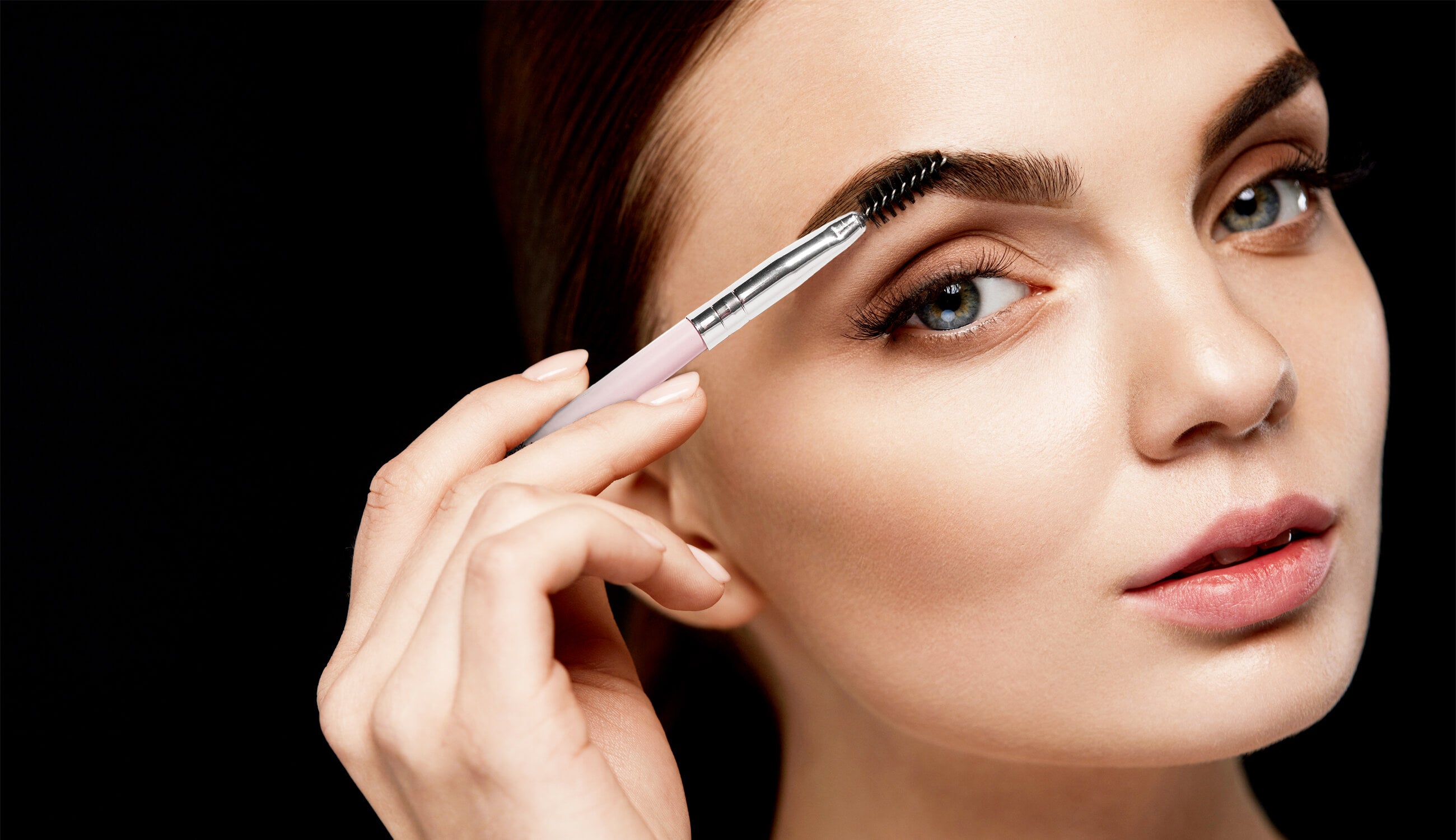 Brow Brushing