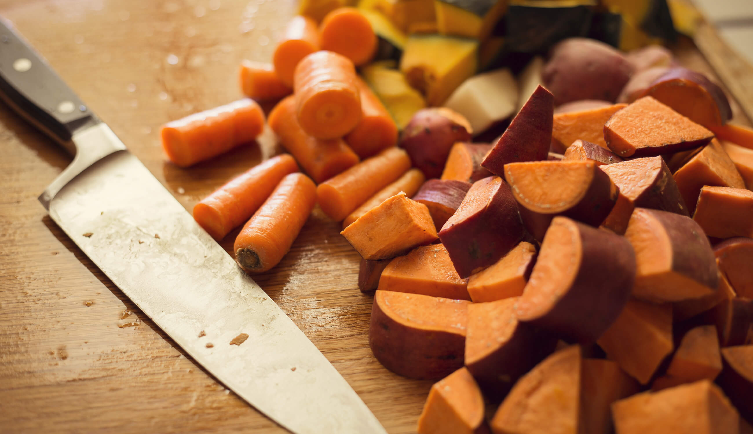 Chopped veggies