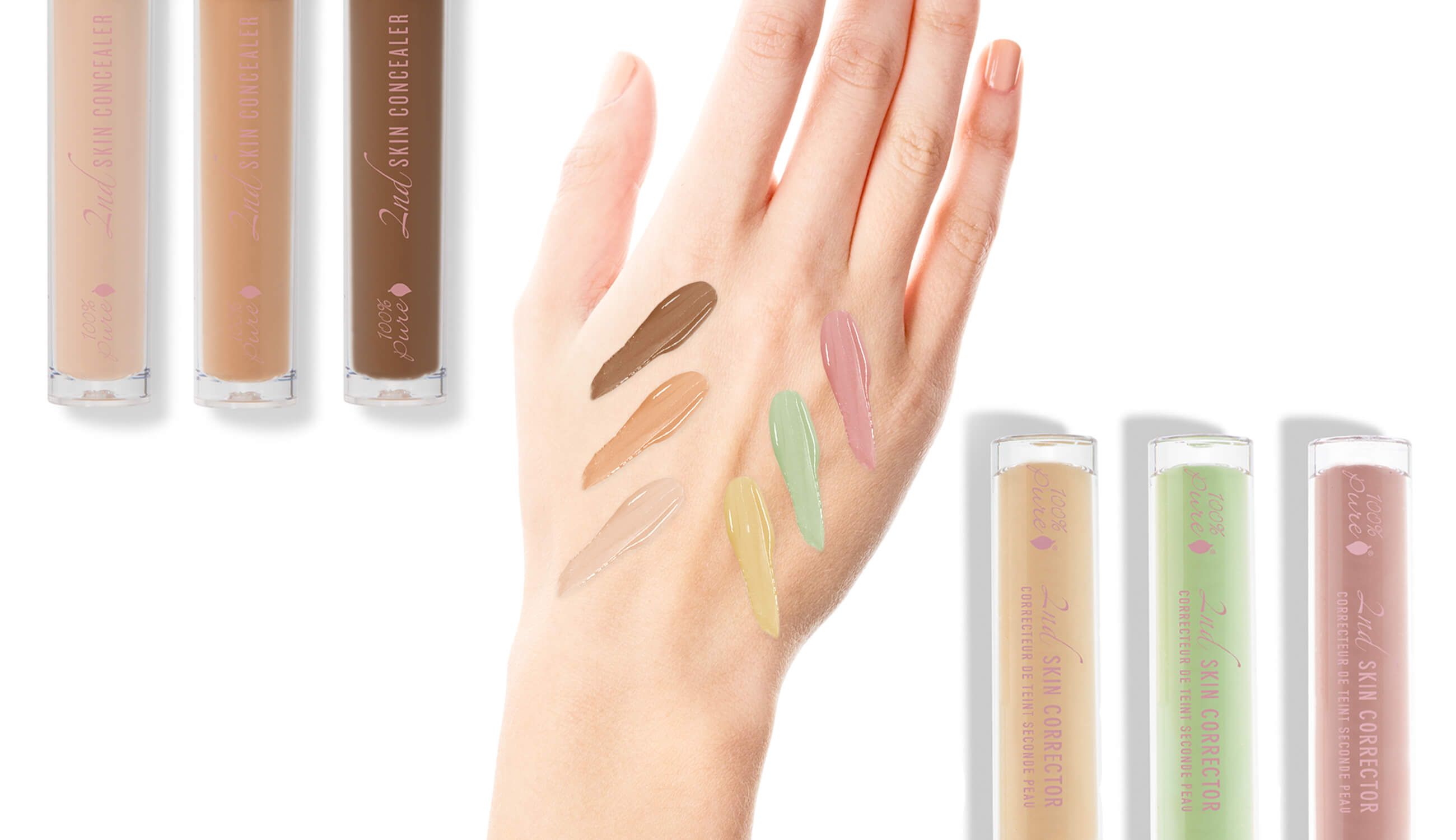 Hand swatches