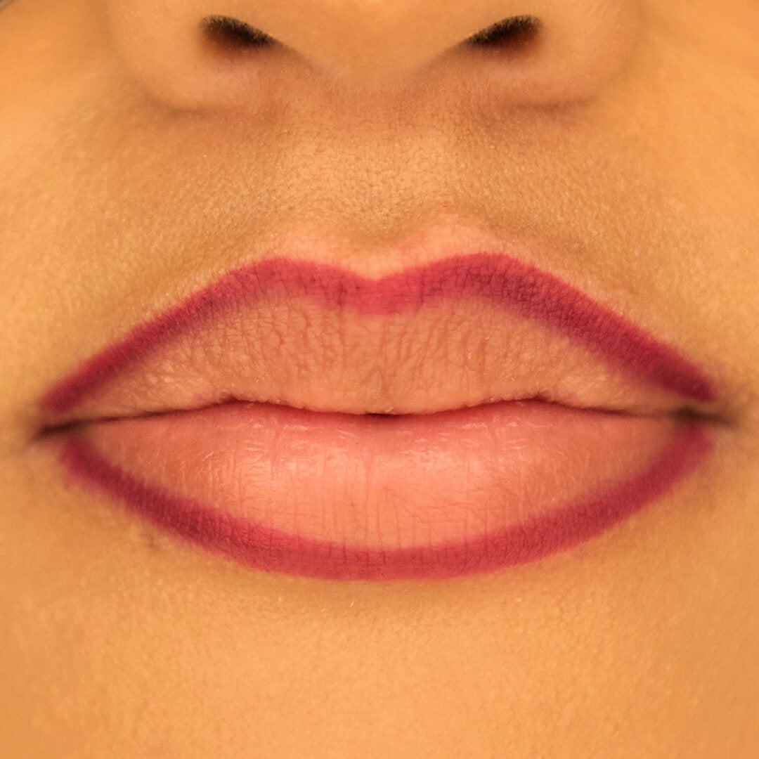 100% PURE Creamy Long Last Lip Liner: Vino look