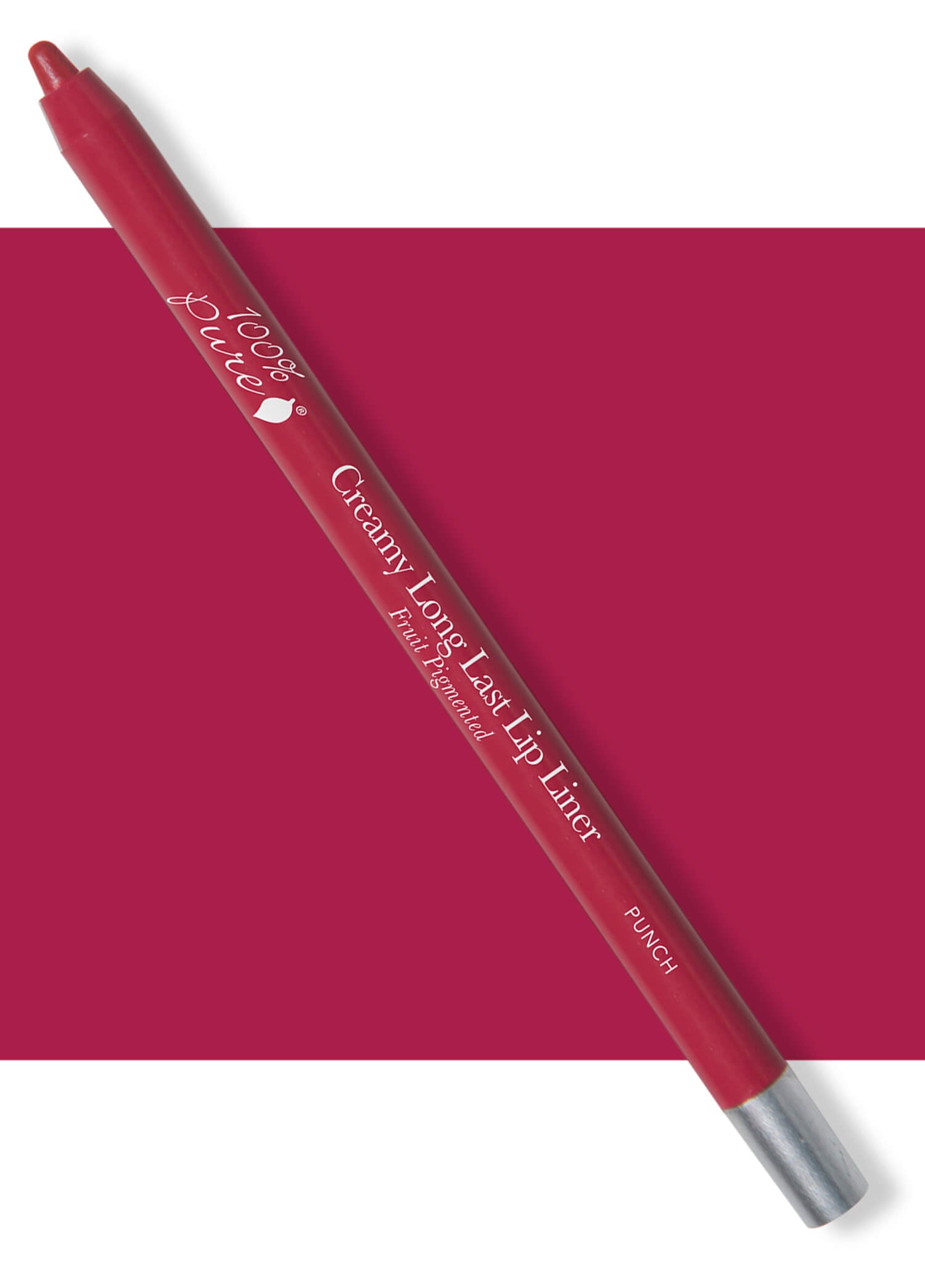 100% PURE Creamy Long Last Lip Liner: Punch