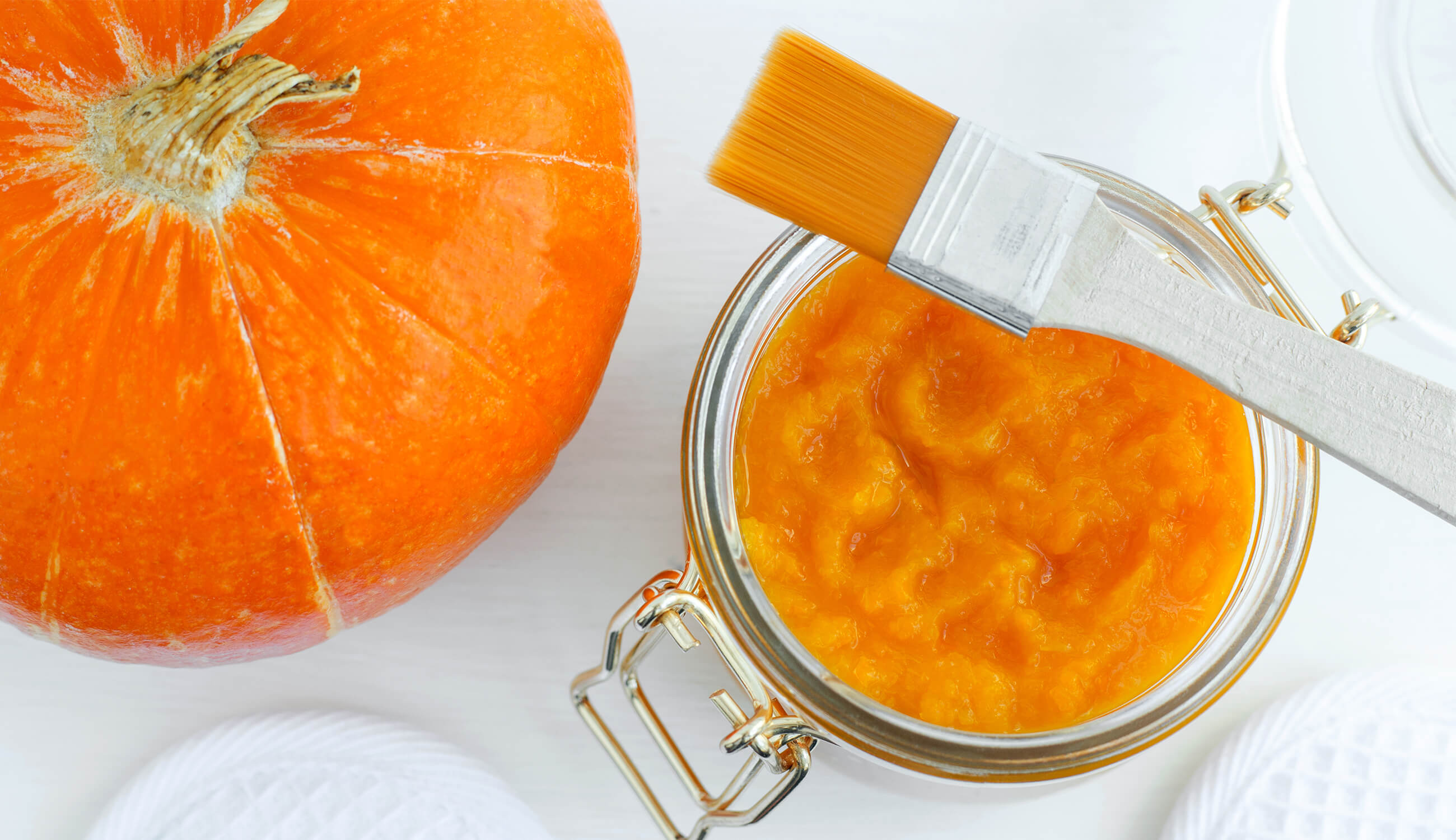 Main homemade pumpkin face mask