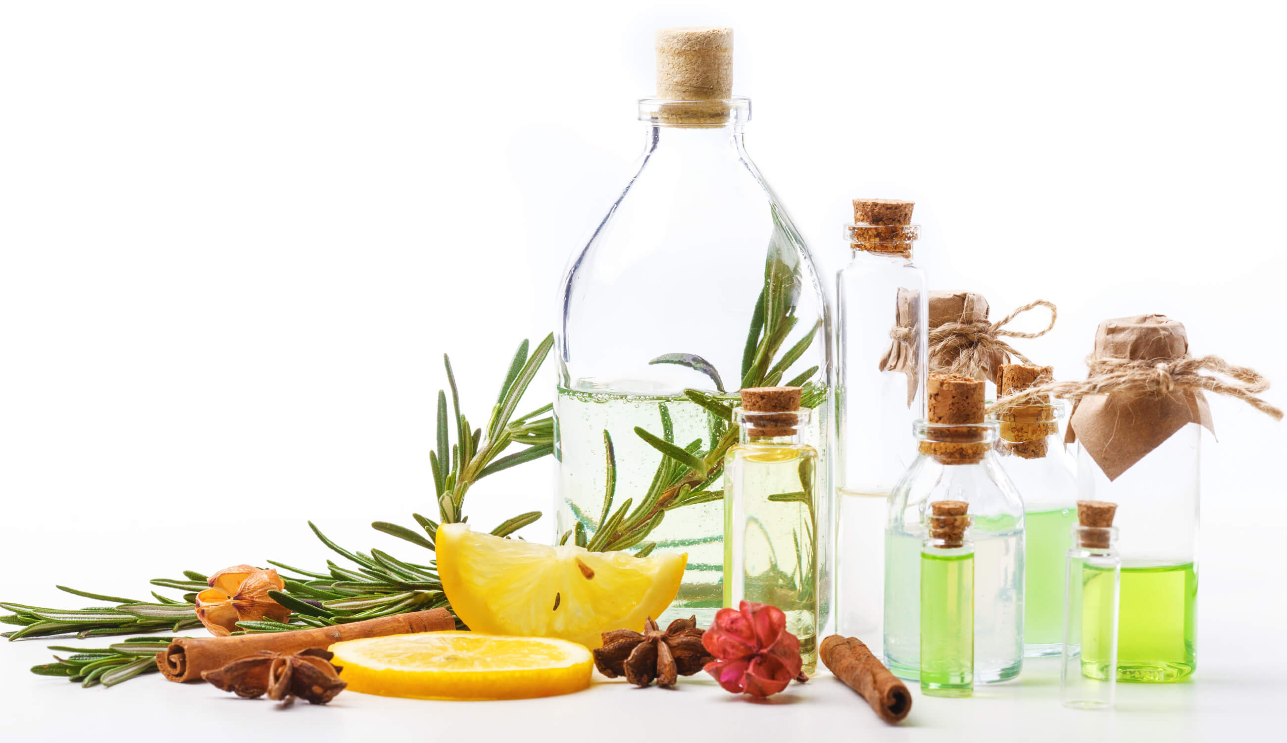 Natural Ingredients - Rosemary, Lemon, Cinammon