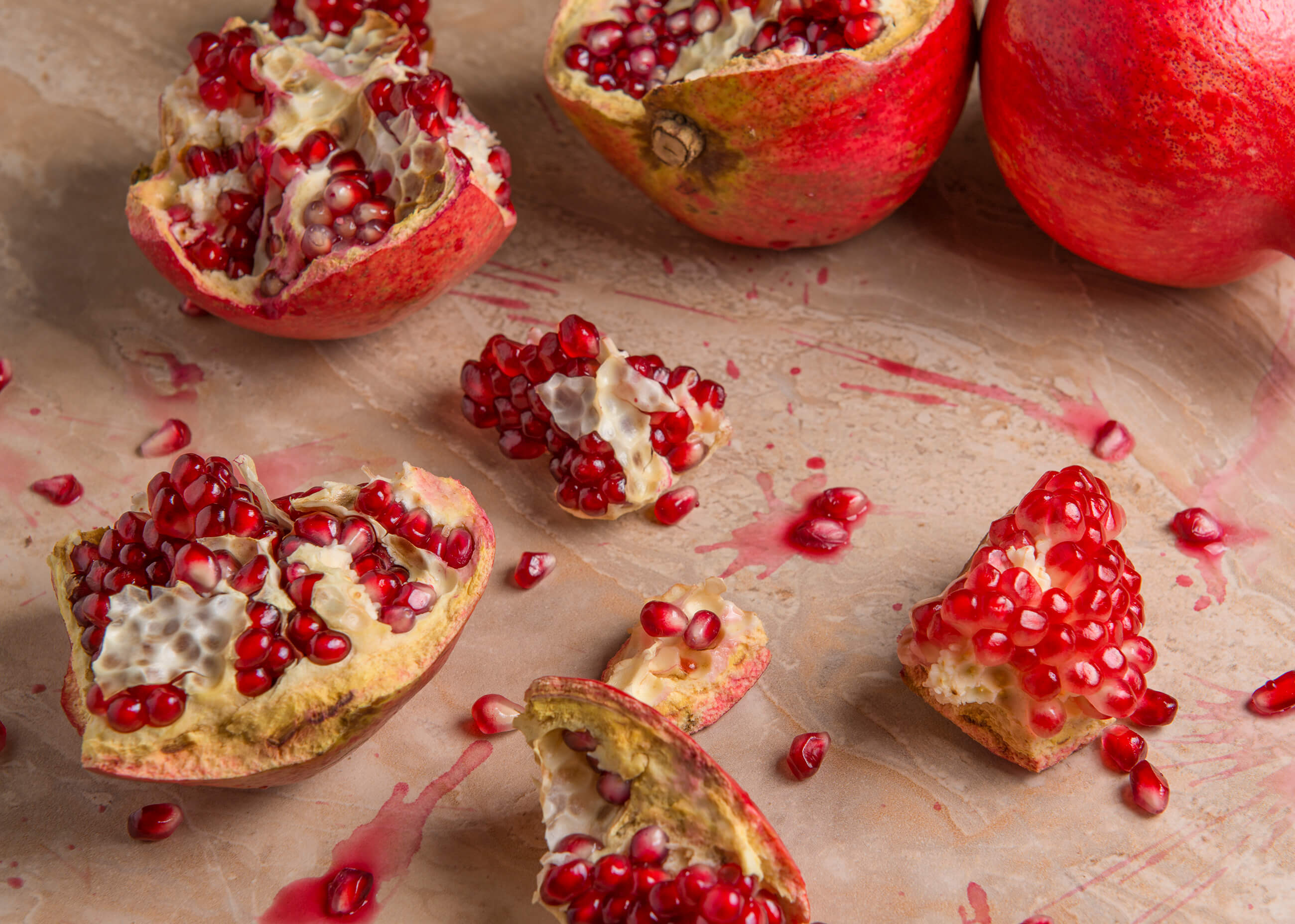 pomegranates