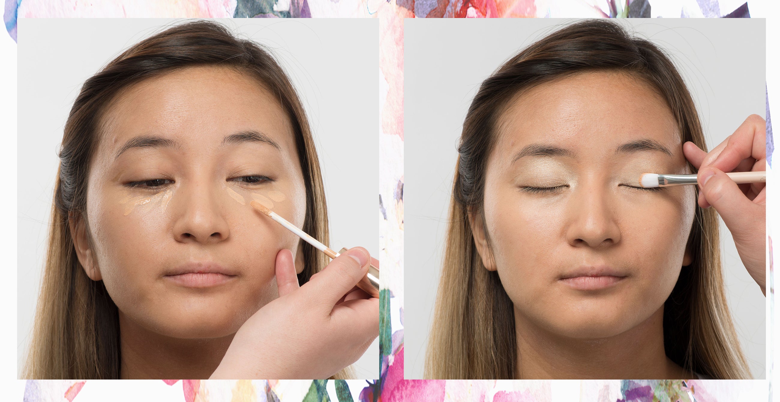 Wedding Makeup Look: Concealer and Eye Shadow