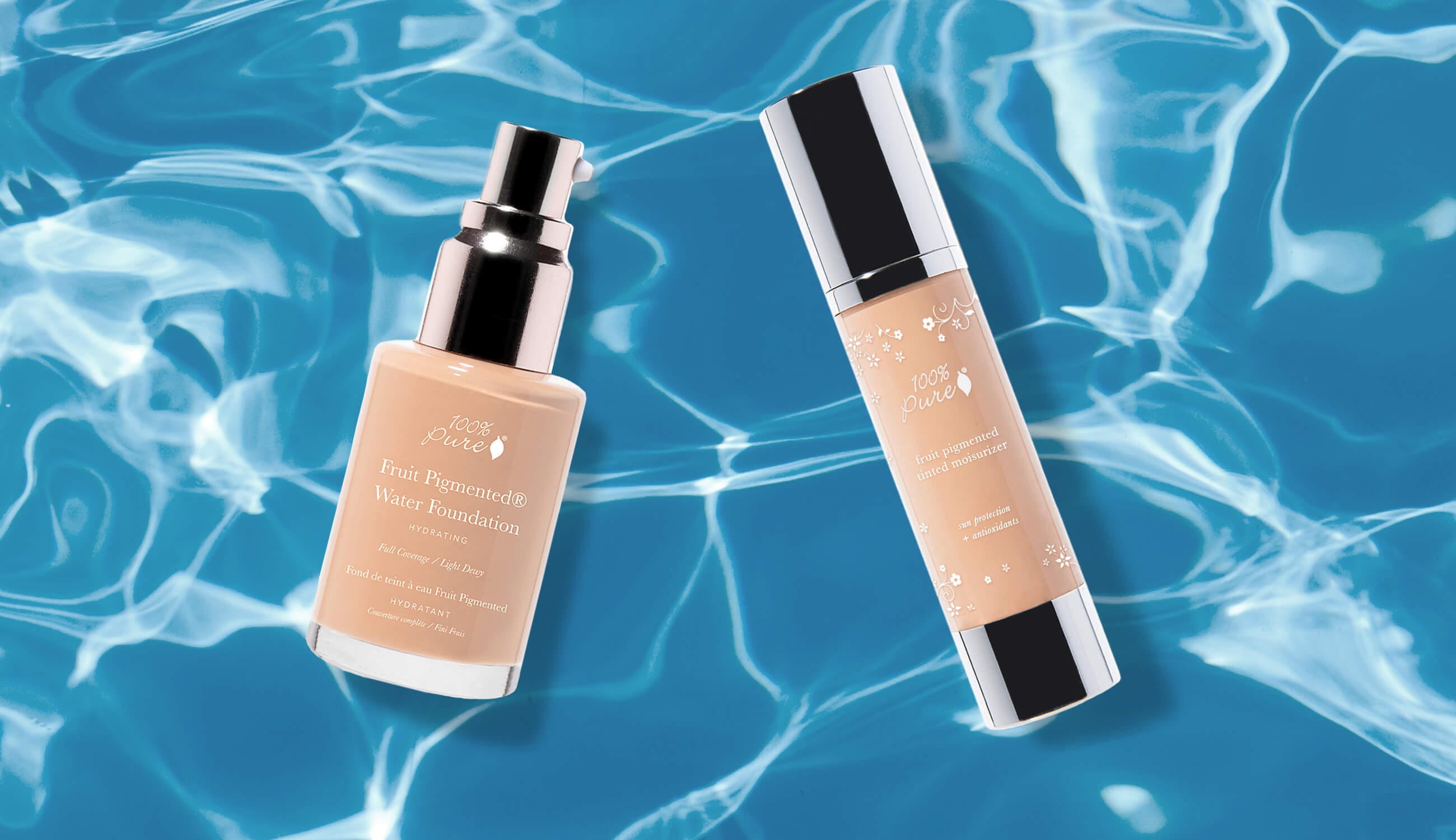 Water Foundation and Moisturizer